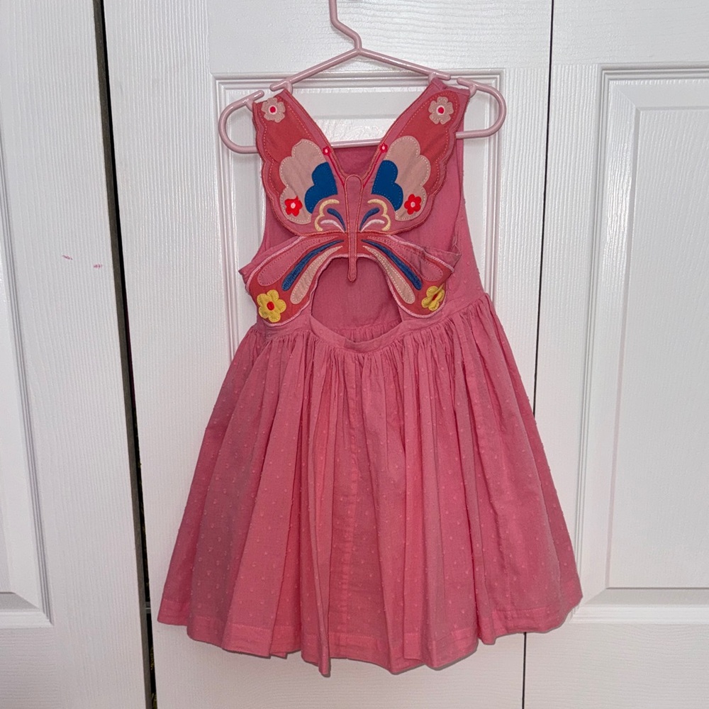 Mini Boden dress with Butterfly Back